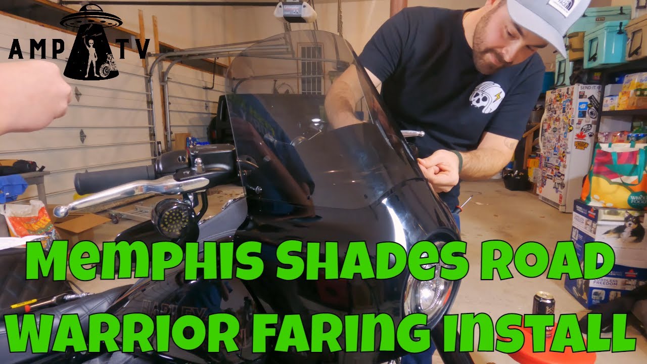 Memphis Shades Road Warrior faring and windshield install on 2020 Low Rider S