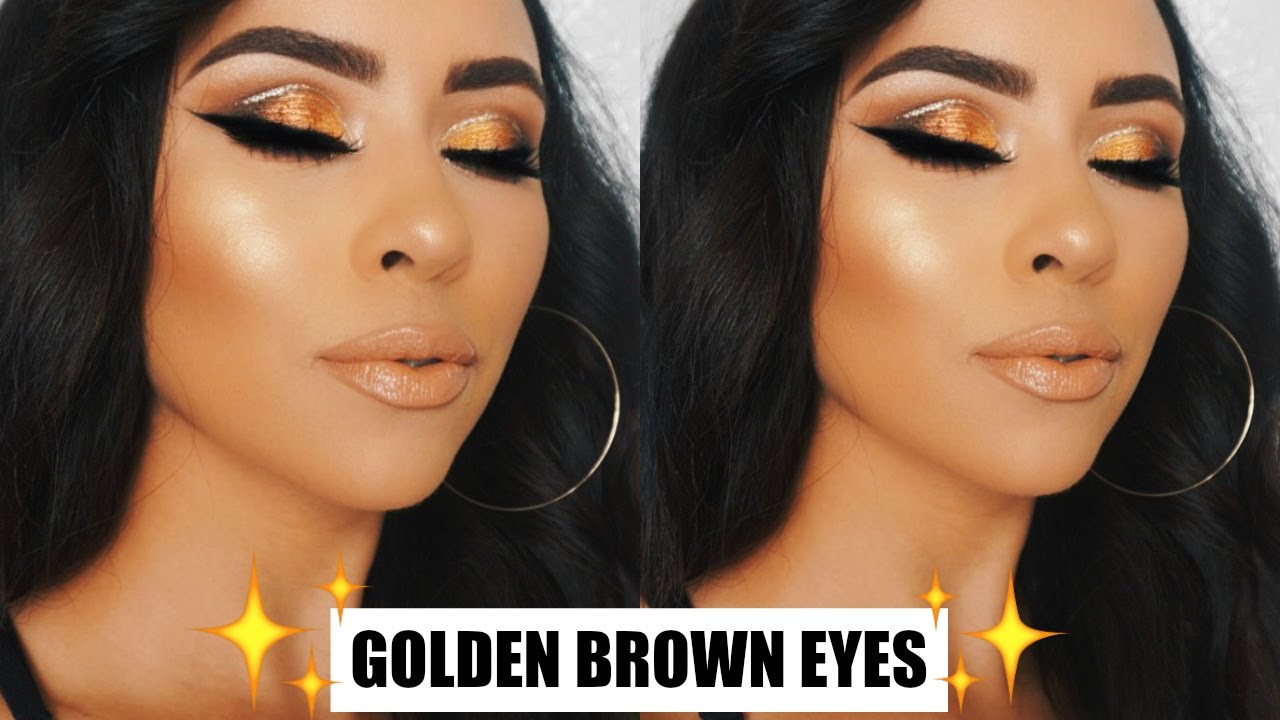 SUMMER GOLDEN BROWN EYES + MORPHE 35R PALETTE | VALE LOREN