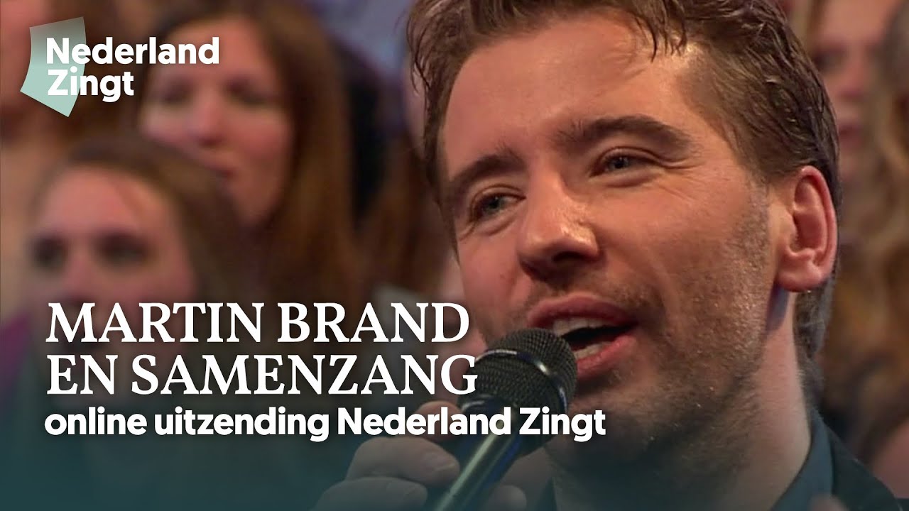 Martin Brand en samenzang - uitzending najaar 2021 - Nederland Zingt