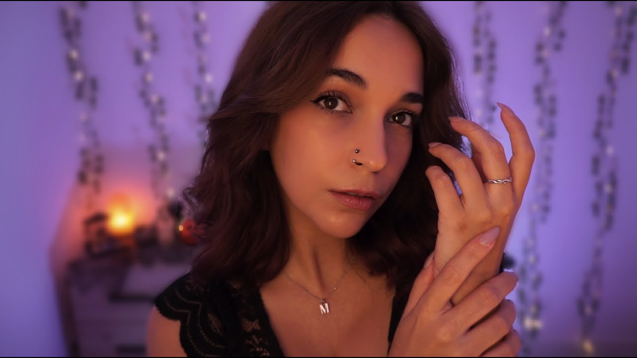 ASMR Sonidos y movimientos de manos cerca de ti para hacerte DORMIR |  FINGER FLUTTERING