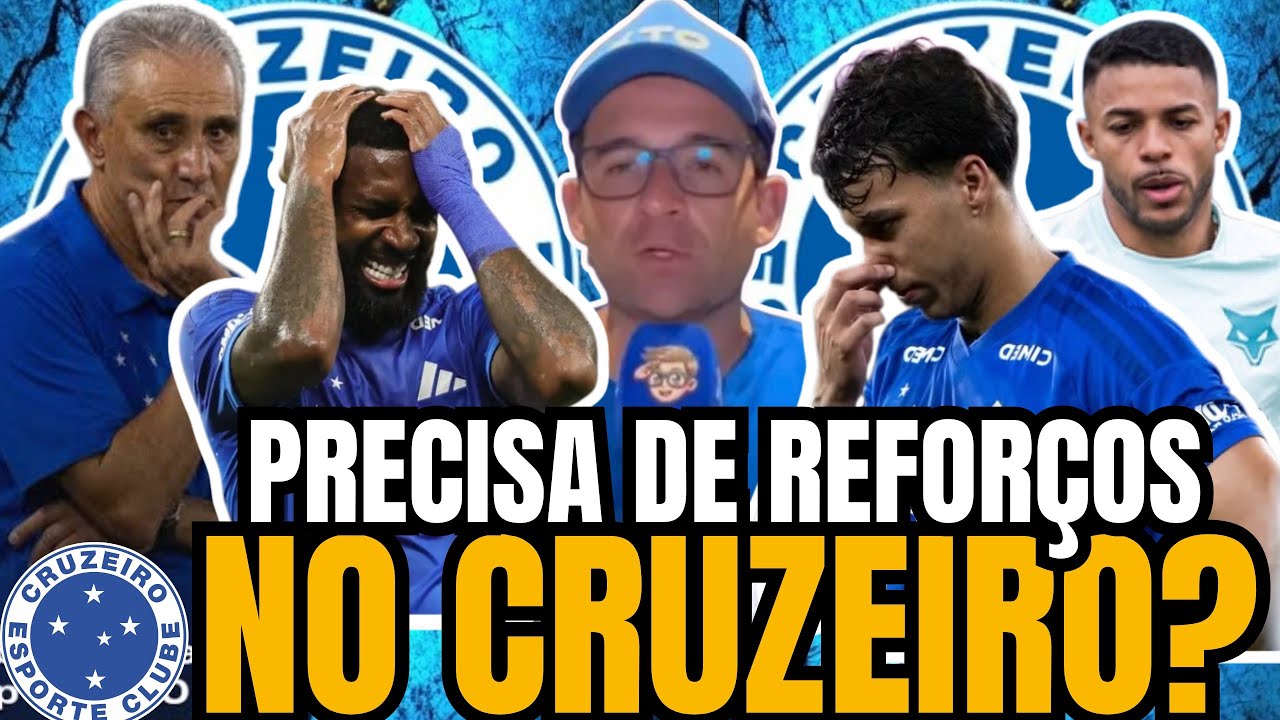 🦊 SamucaTV debate: Cruzeiro precisa de REFORÇOS? Tite pressionado após VEXAME