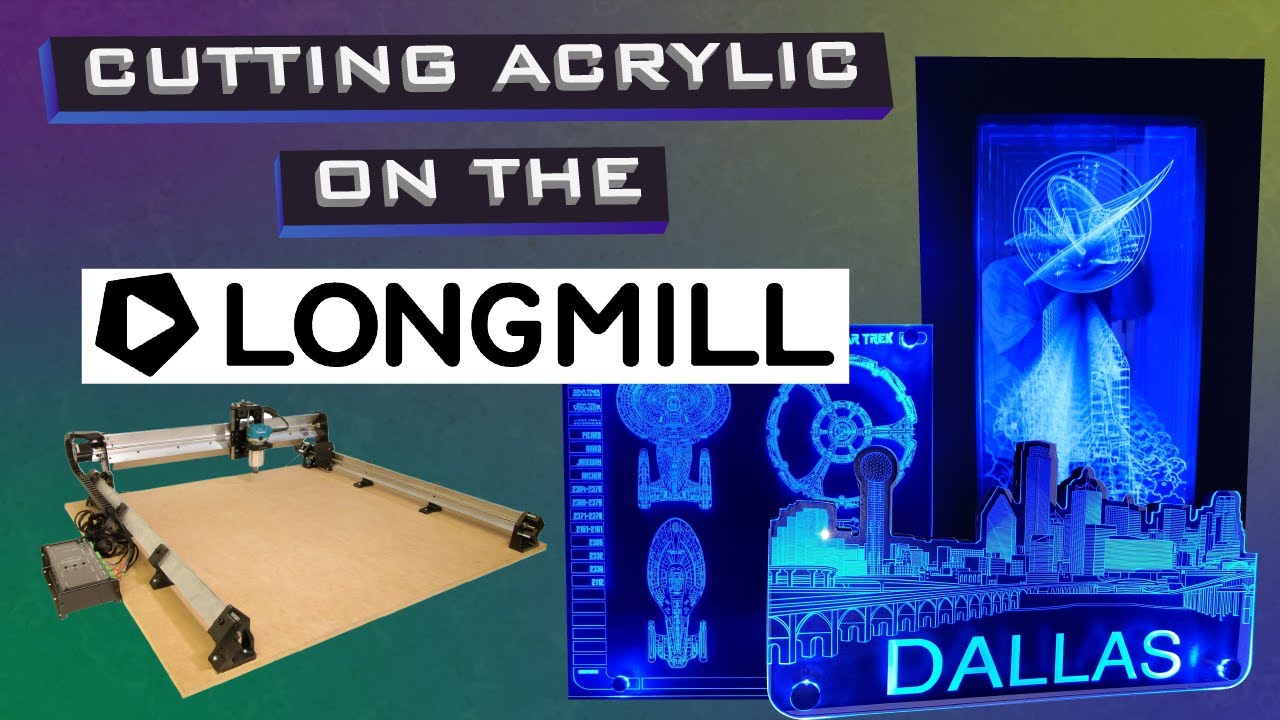Акрил с ЧПУ: основные советы по резке и травлению на станке Longmill