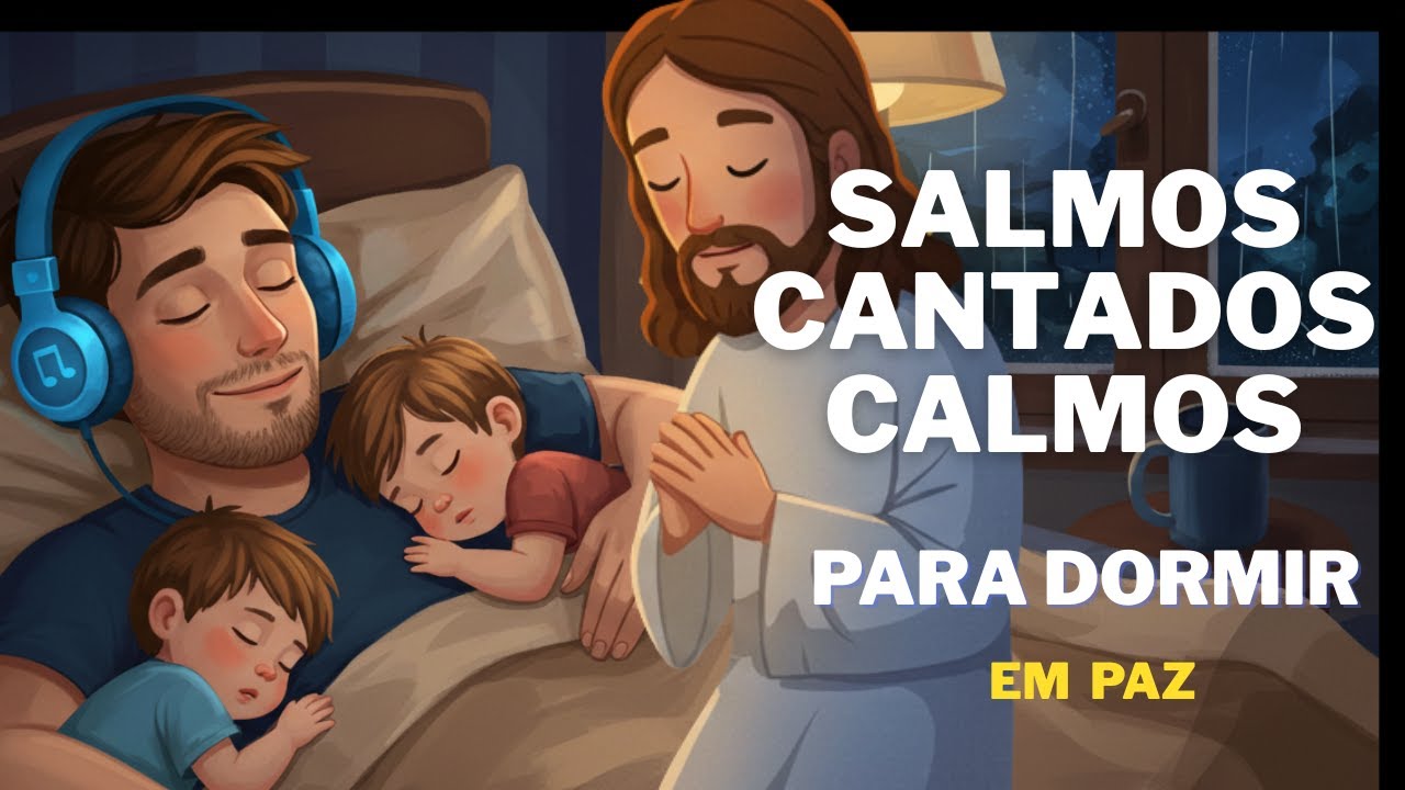 Salmos Cantados para Dormir Em Paz |  Adoração Noturna Que Acalma o Coração e Traz Descanso
