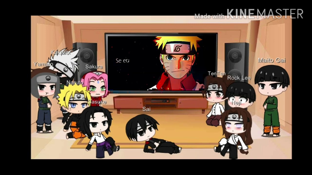 🍜Naruto/React °Rap do Time 7°🍜