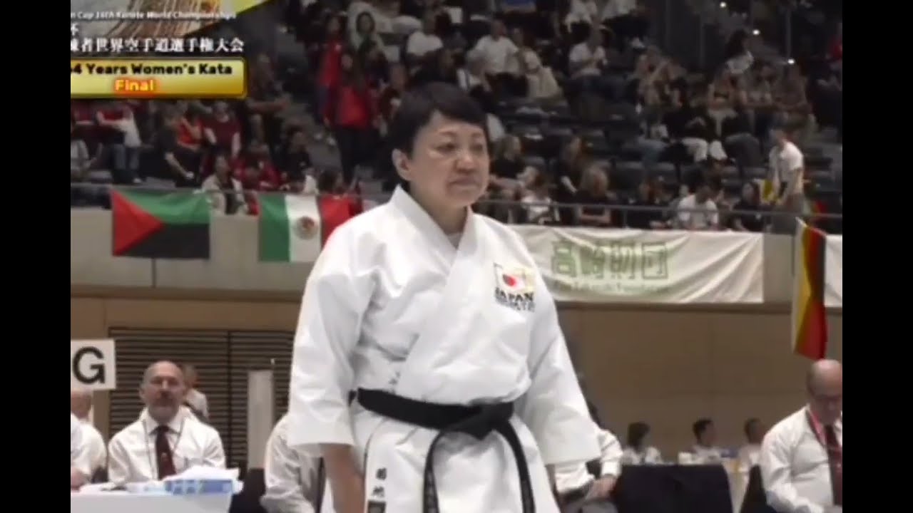 Women's Kata 60-64 Champion Chinte / 2024 Funakoshi Gichin Cup / Takako Kikuchi