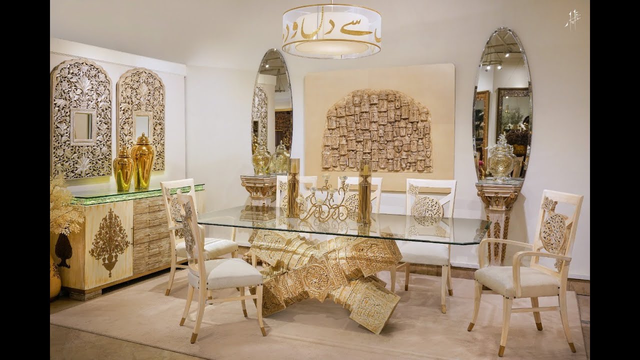 Raja Porus Dining Set by Kalamkaar