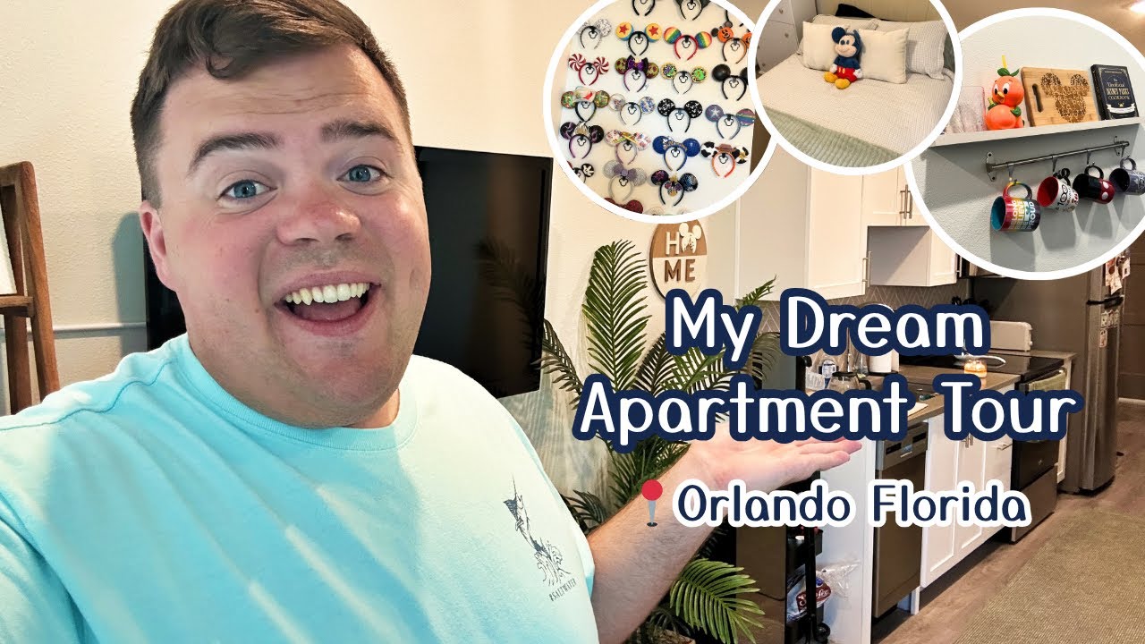 Orlando Apartment Tour 🏡 | Inside My New Florida Apartment | Moving  To Florida Series
