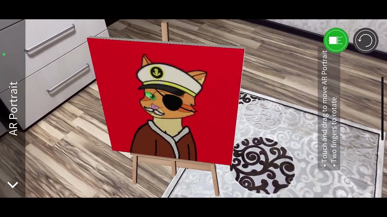 Augmented Reality Nft- Sun Cats NFT 3d portrait