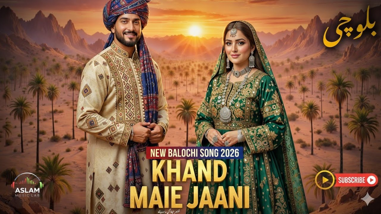 Khand Maie Jaani | New Balochi Song 2026 Aslam Music Lab