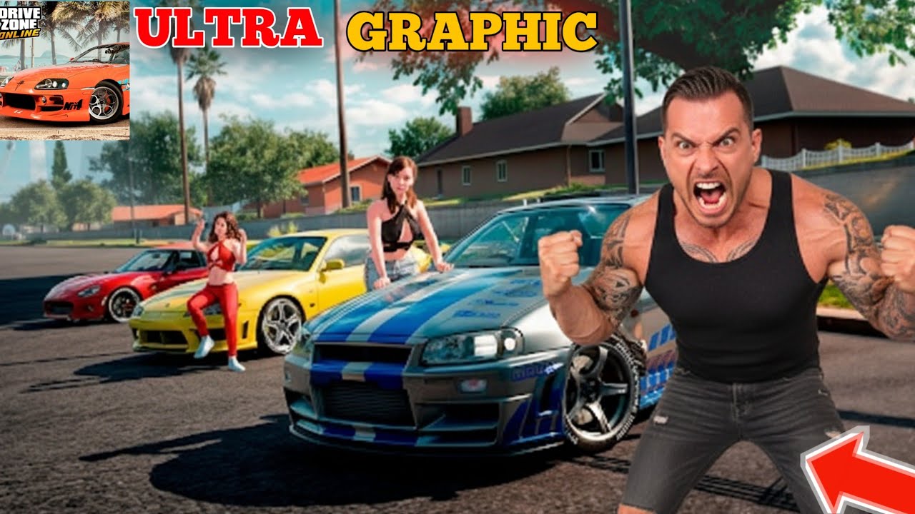 First Day in Drive Zone Online 😱 ( Ultra Graphics ) 🔥 - Drive Zone Online Gameplay in Hindi