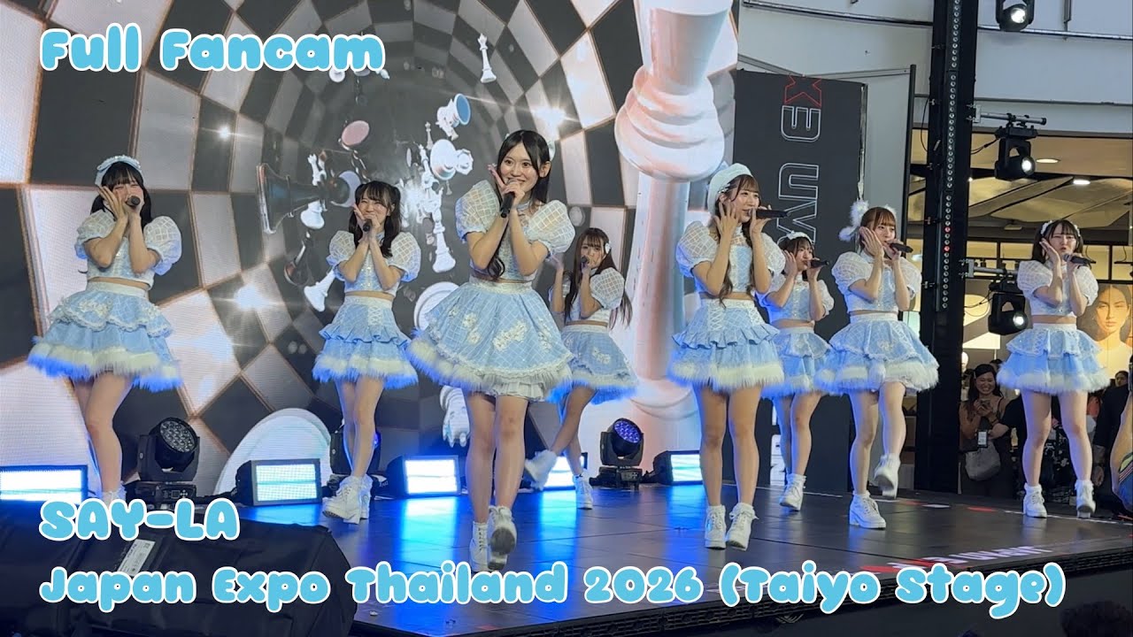 [Full Fancam] SAY-LA [4K 60FPS] 20260208 @Japan Expo Thailand 2026 (Taiyo Stage) , Central World 