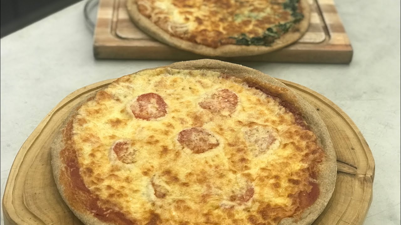 Pizza 100% Farinha Integral