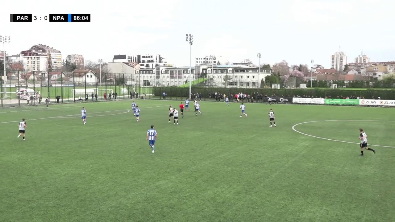 omladinska liga Srbije: FK Partizan - FK Novi Pazar