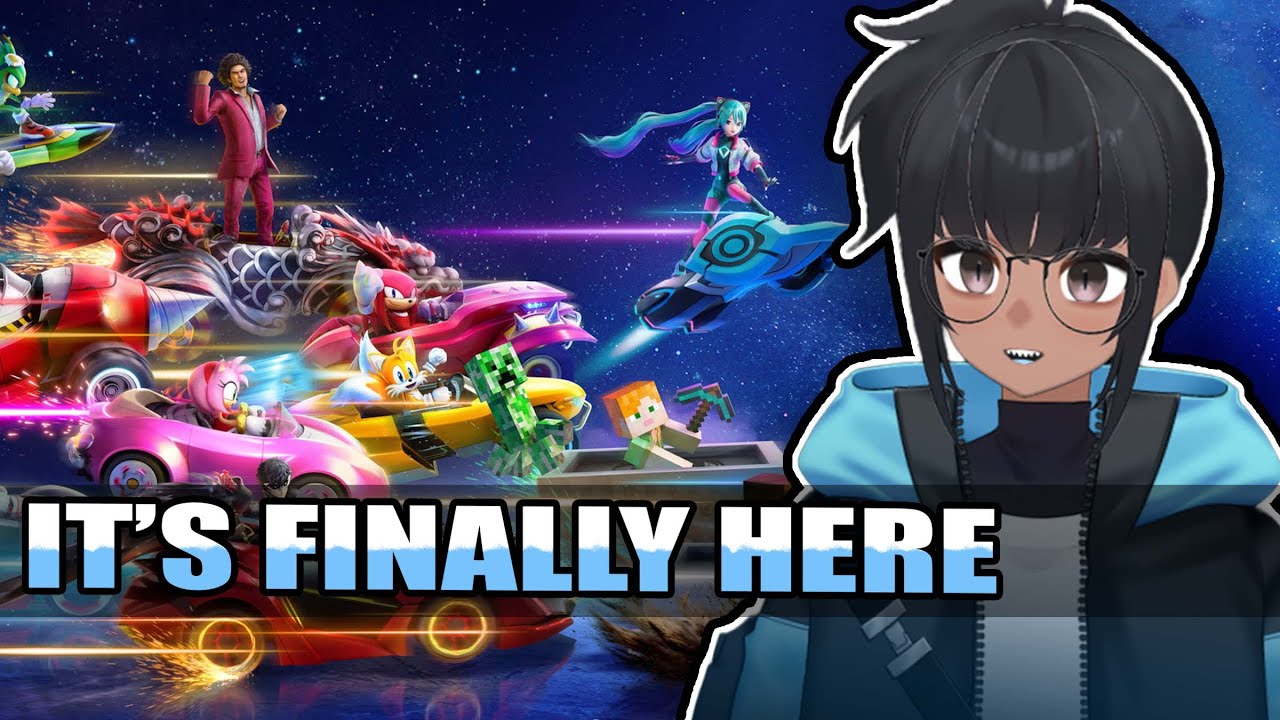 DID THEY JUST ADD JOKER AND MIKU TO THIS GAME!! || SONIC RACING CROSSWORLDS