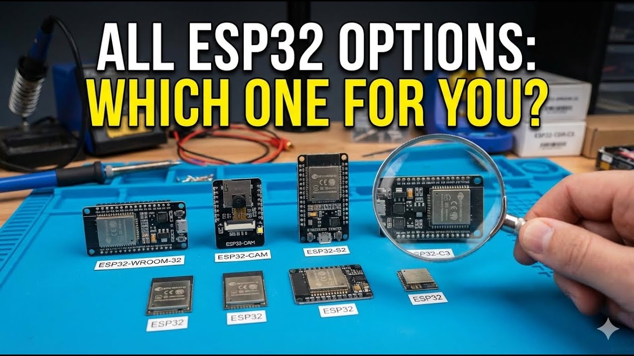 Stop Guessing! Use NotebookLM to Pick the Perfect ESP32 for Your Project