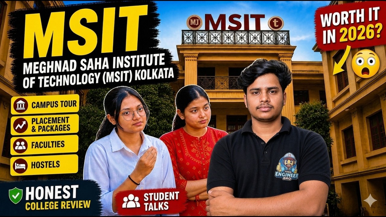 MSIT Kolkata Reality 😳 | Campus Tour + Honest Review 2026 (Worth It or Not?)
