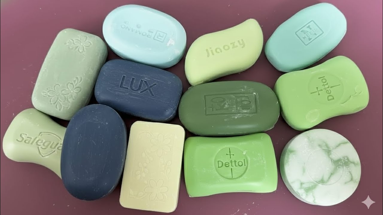 🤩Relaxing ASMR SOAP•Cutting Dry Soap•Bundle of mix colourful ✨ soap & cutting asmr