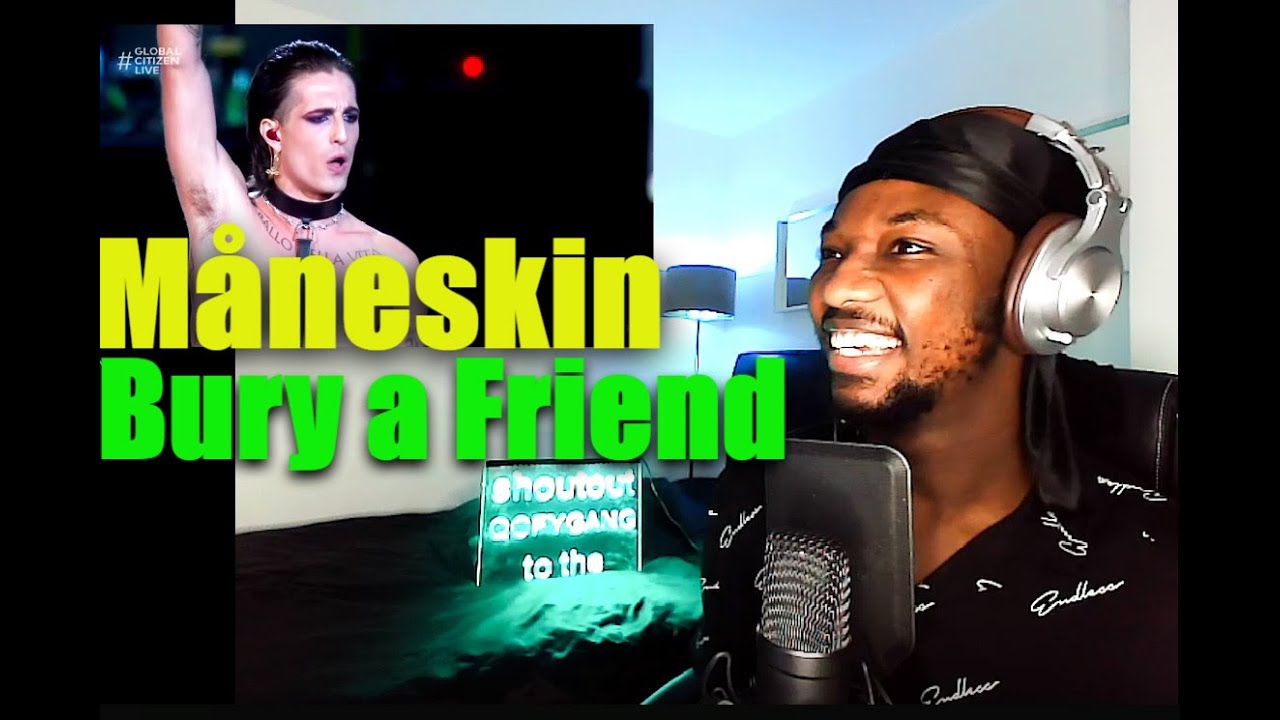 Måneskin  'Bury a Friend' (Billie Eilish) @Global Citizen Live | REACTION