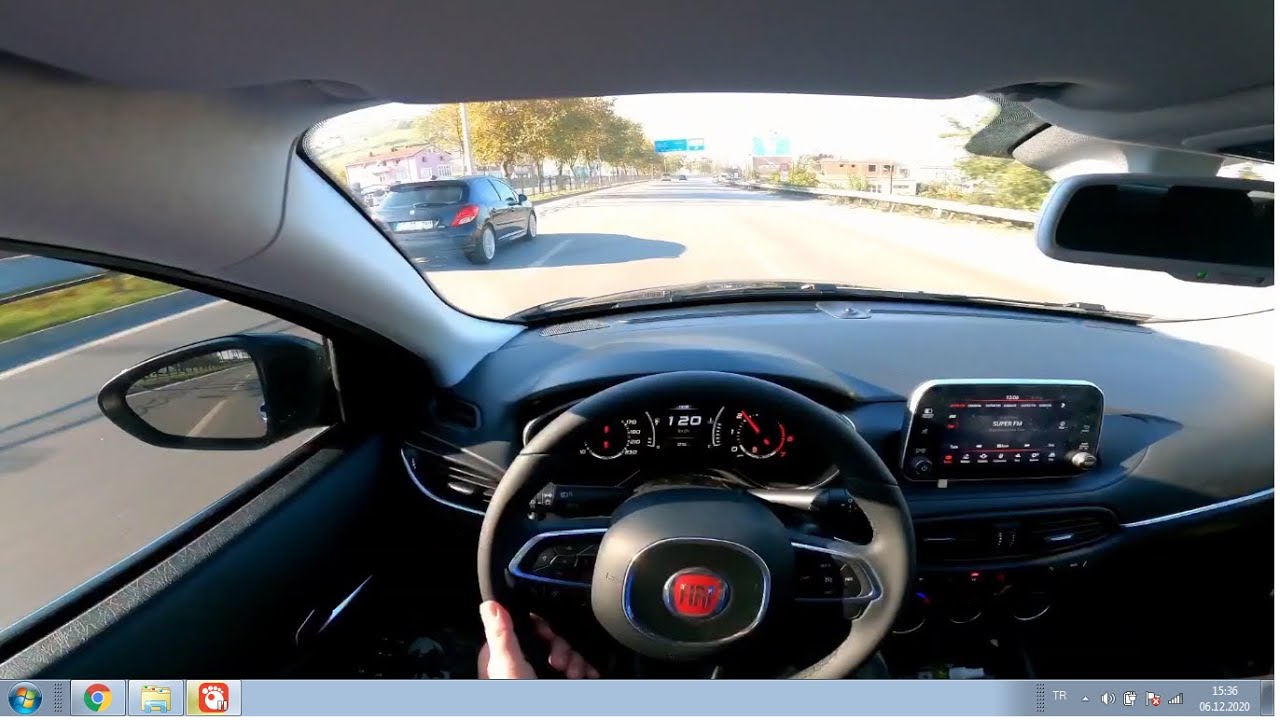 Hafif Gazladık | 1,6 120 Hp Multijet Egea-Tipo Sedan DCT Pov | Sol Şeritte Ne İşin Var 150cc Motor?