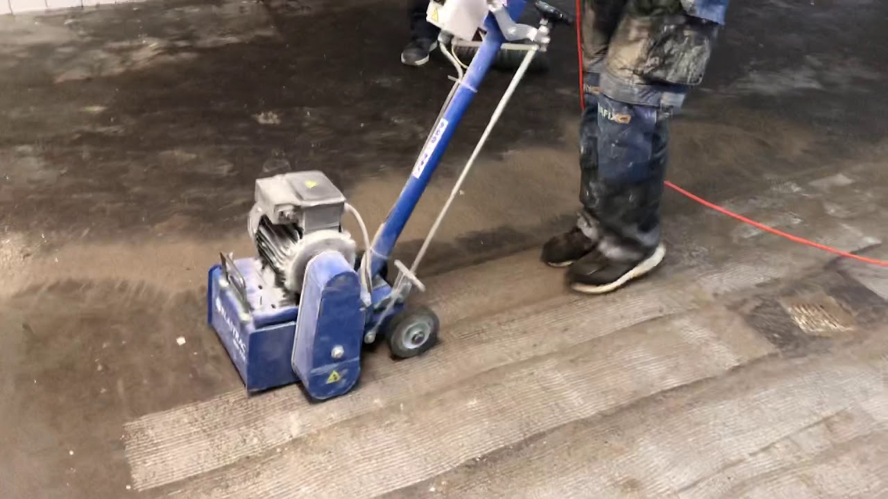 Blastrac BMP 215E frezovanie podlahy