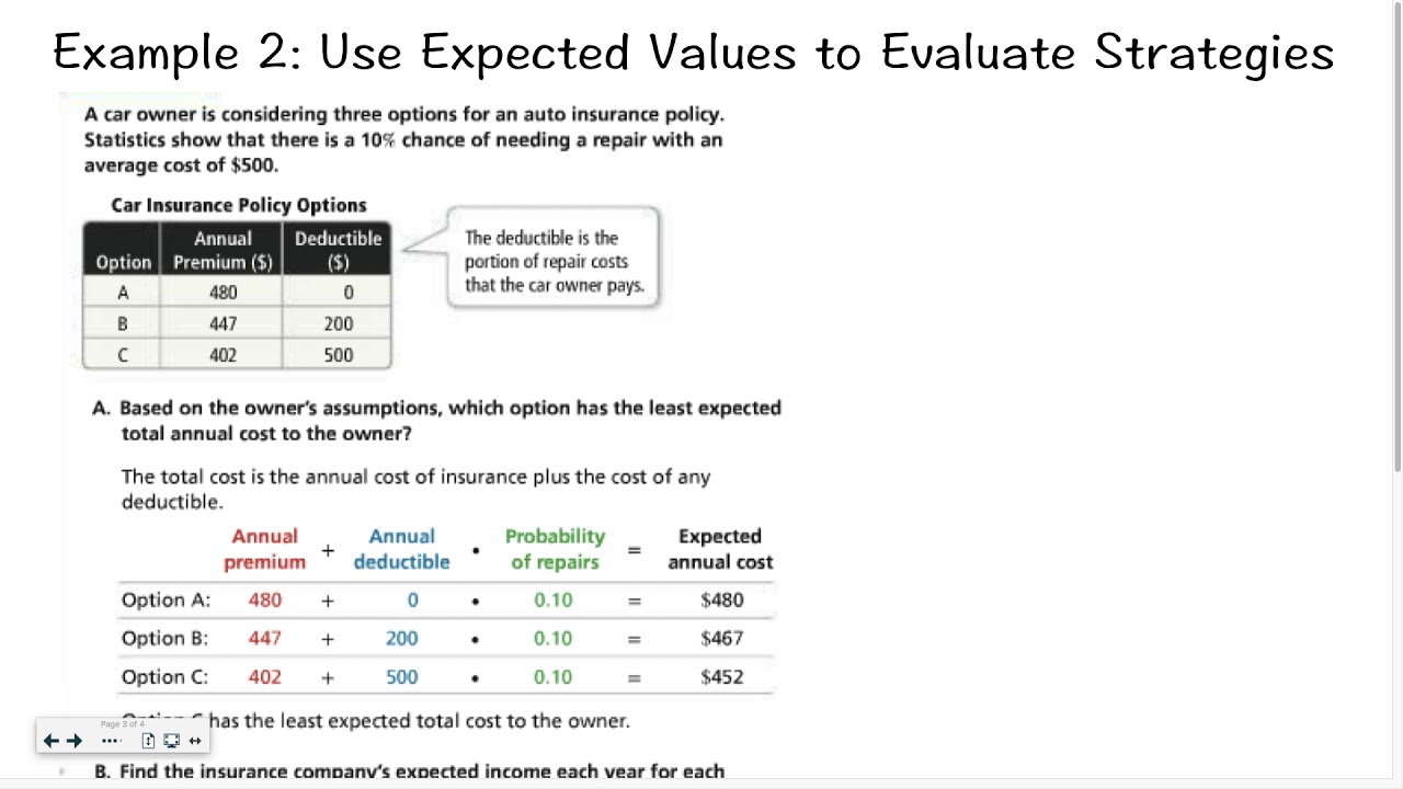 Geometry 12-5: Expected Value
