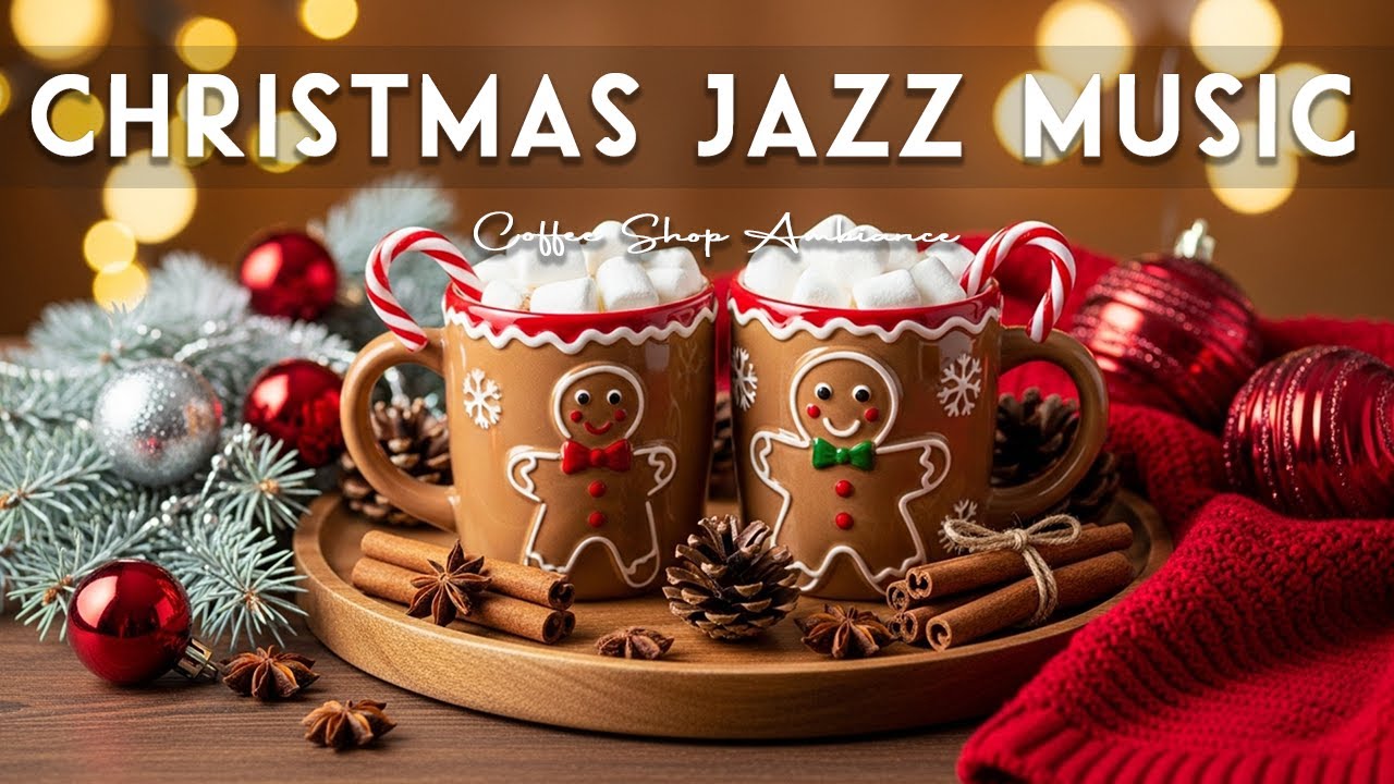 Christmas Jazz Music ☕ Coffee Shop Ambiance & Sweet Jazz Cafe Music for Working.