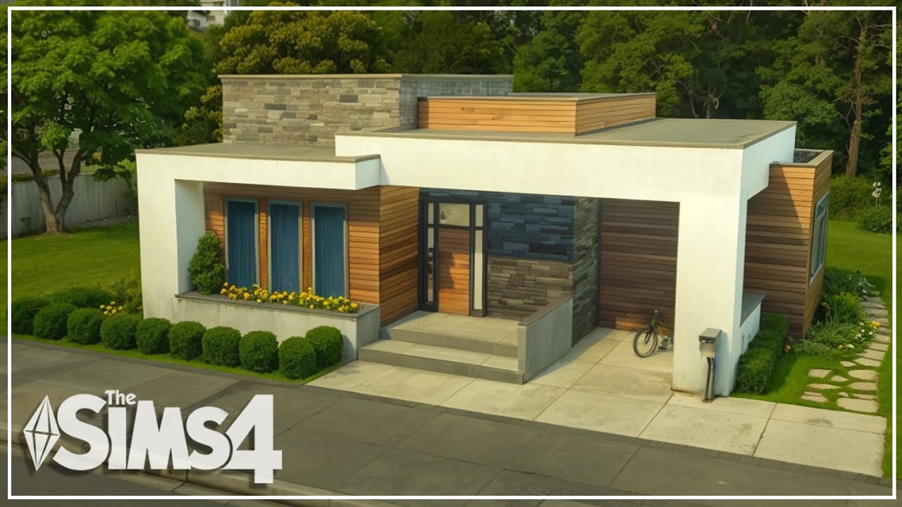 Family Modern House | NO CC | Sims 4 Speed Build
