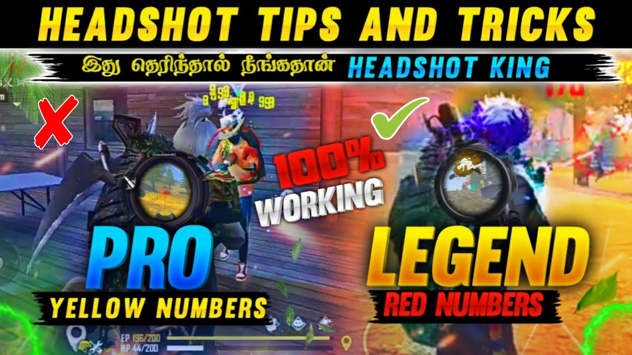 TOP 3 HEADSHOT TIPS AND TRICKS 🎯 | PRO PLAYER SECRETS TIPS | HOW TO BECOME HEADSHOT PLAYER? |