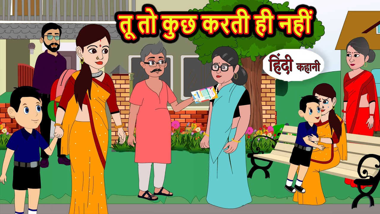 तू तो कुछ करती ही नहीं | Bedtime Stories | Moral Story | Kahani | Stories in Hindi | Comedy