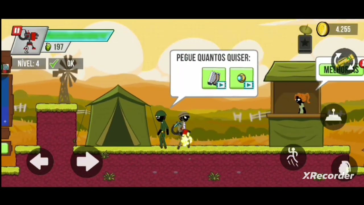 JOGANDO STICKMAN VS ZOMBIES FAZENDA PT 3