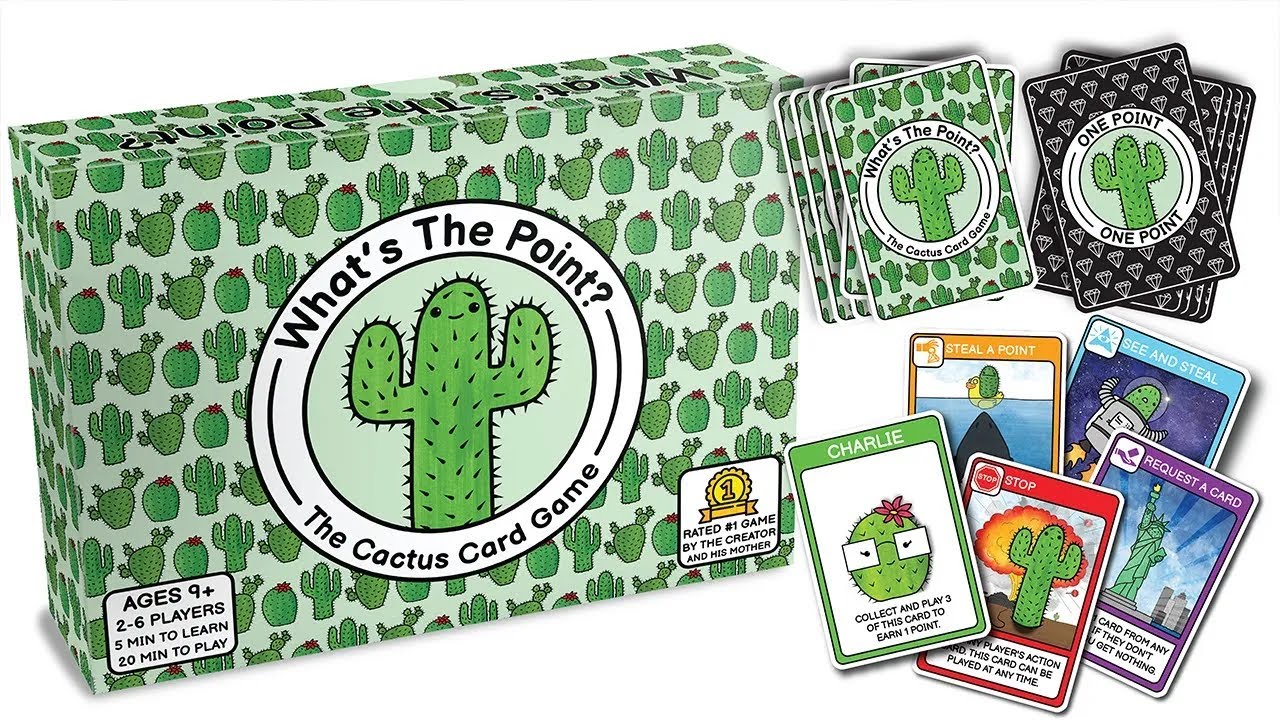 HOW TO PLAY!!! What's The Point? - The Cactus Card Game