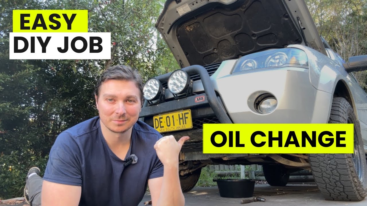 EASY DIY Oil change on the FORD TERRITORY