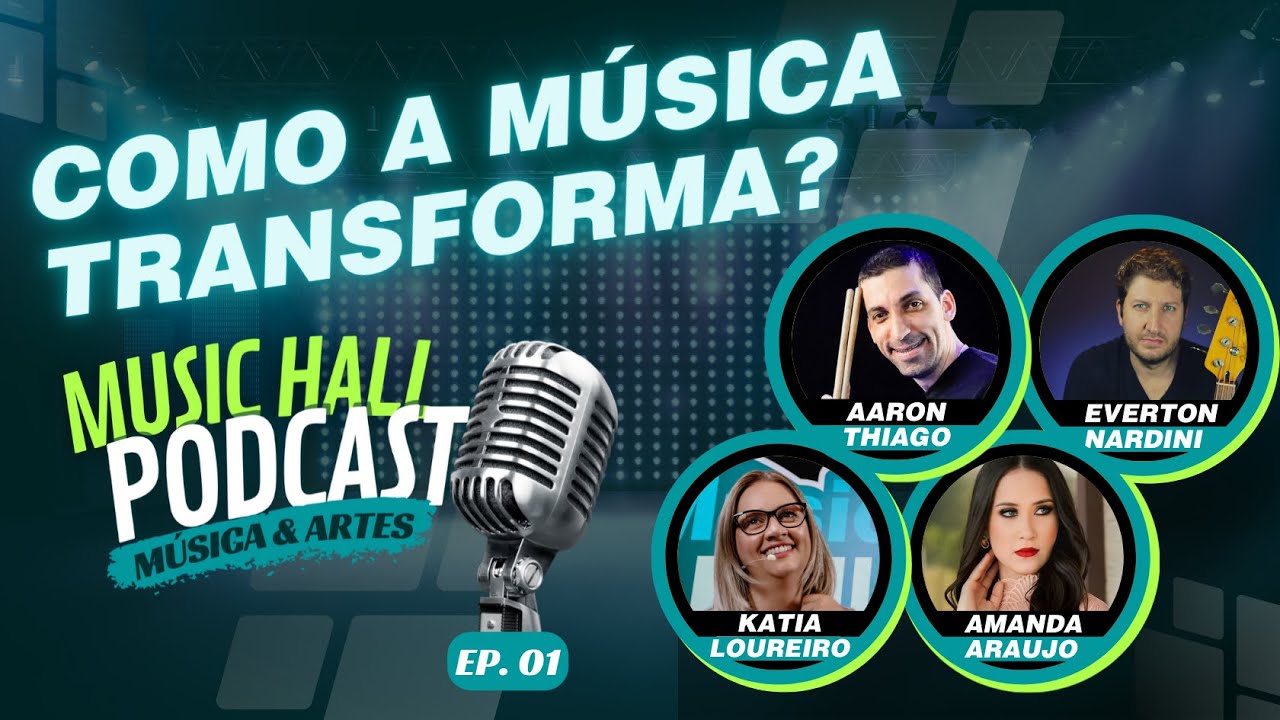AMANDA ARAUJO & EVERTON NARDINI | MUSIC HALL PODCAST #01