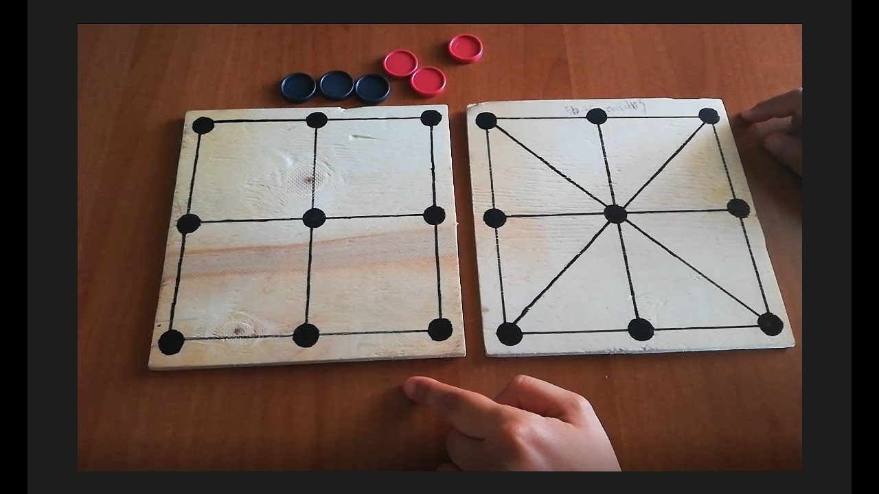3 Taş ( 3 Men's Morris ) Oyunu Nasıl Oynanır ? Akıl ve Zeka Oyunları