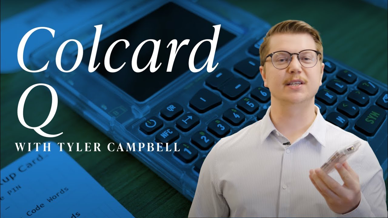Coldcard Q: Unboxing and setup