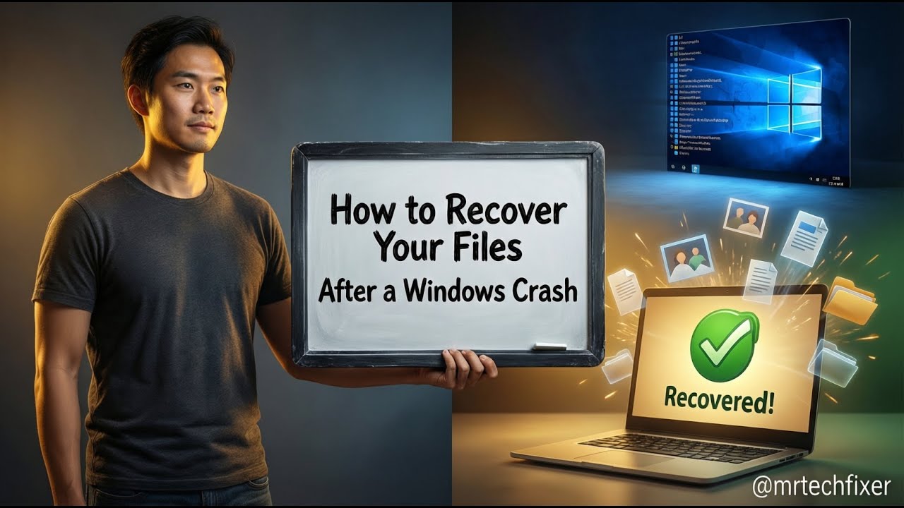 Как восстановить файлы после сбоя Windows (пошаговая инструкция)