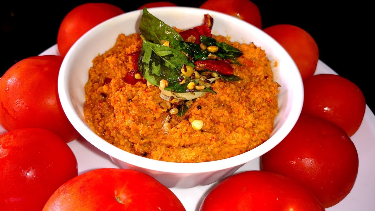 Tomato Coconut Chutney Recipe