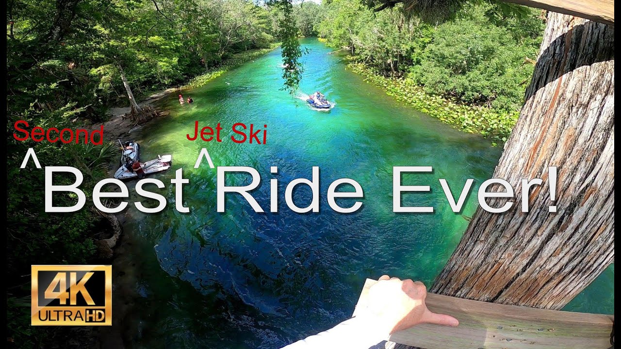 Exhilarating Jet Ski Adventure on the Ocklawaha River | 4K