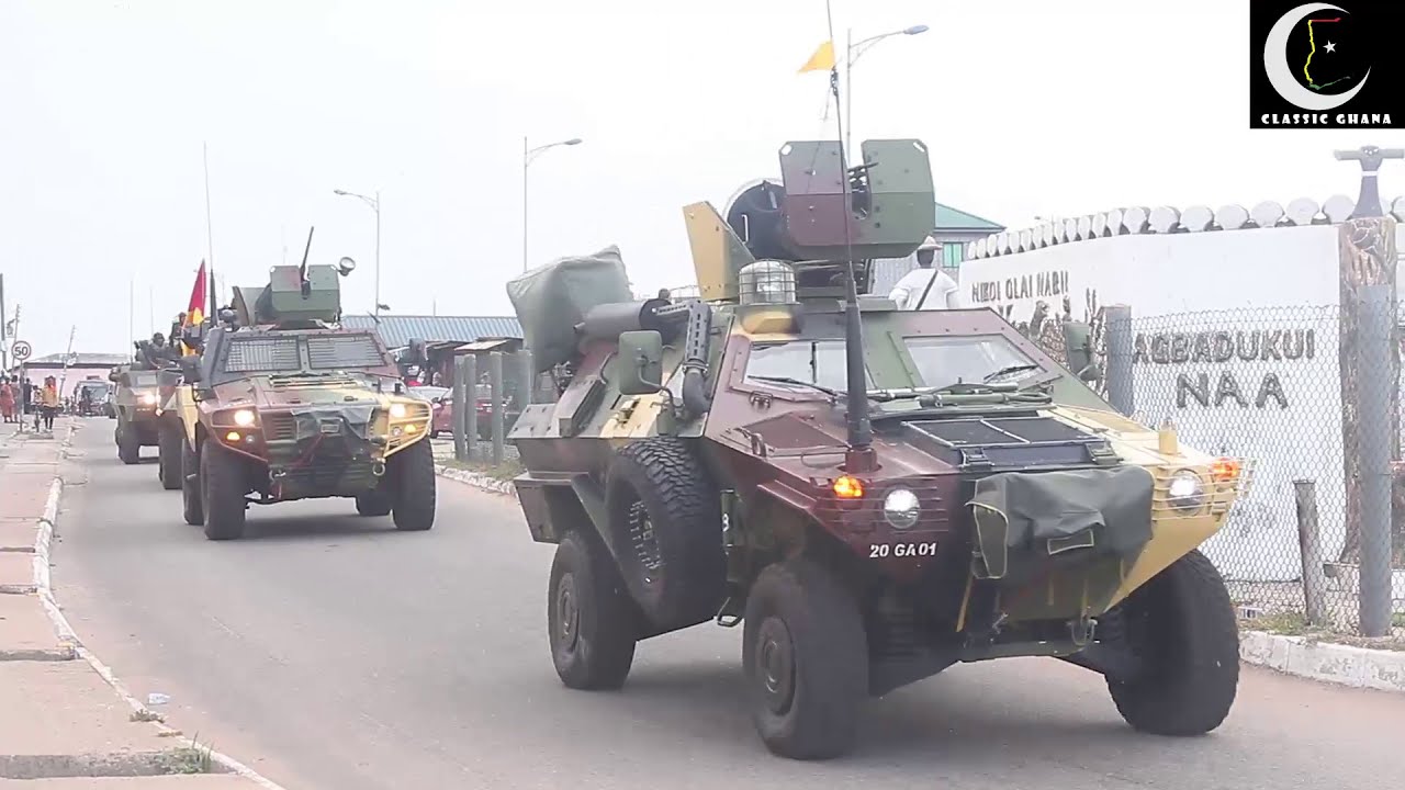 Ghana Security Services embark on Nationwide Peace March ahead of December election 🇬🇭