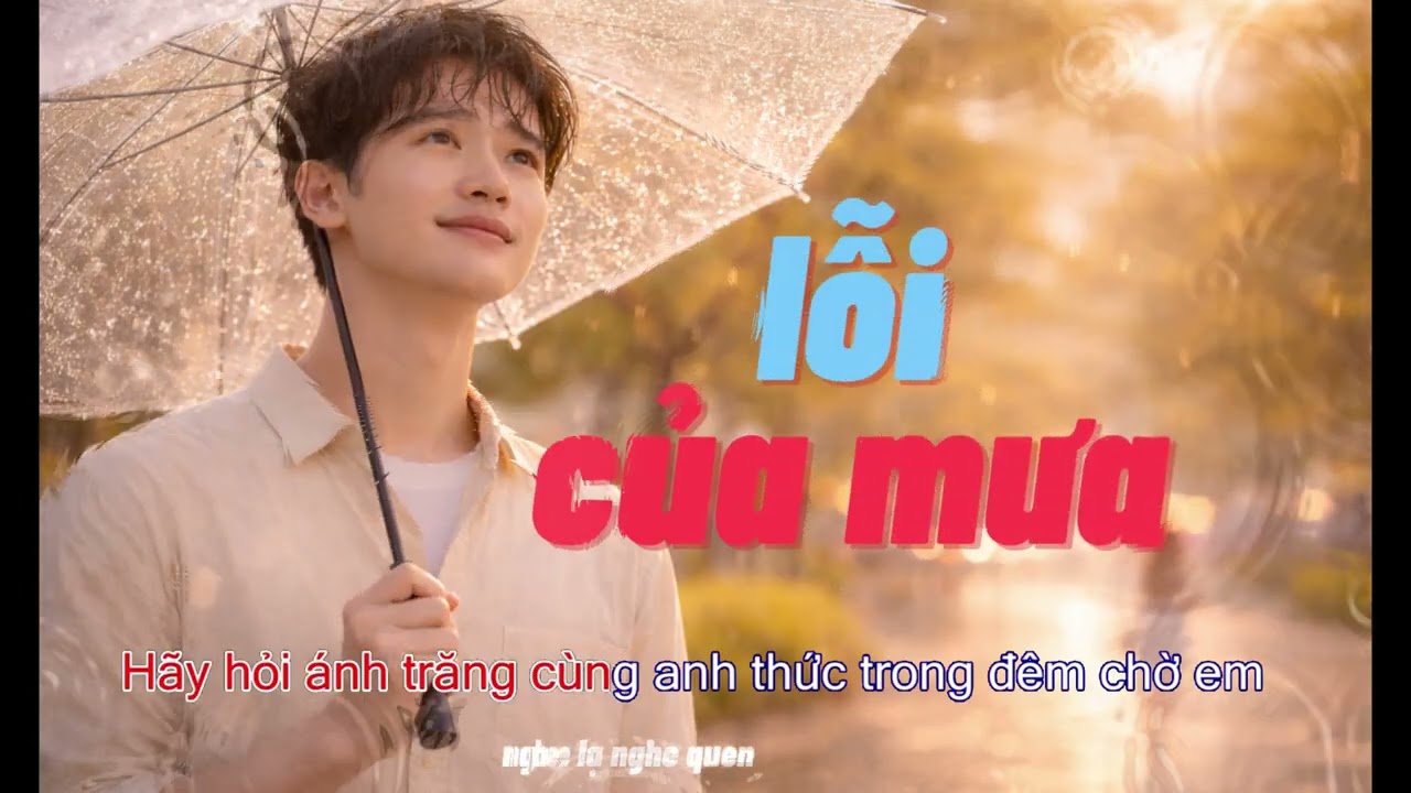 Lỗi Của Mưa - cover nam - Đừng hỏi anh vì sao anh ko buồn vì hôm nay mưa sầu giăng giăng trên lối..