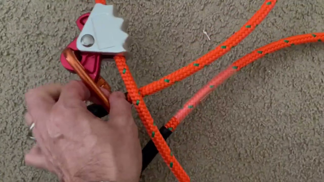 Vevor Steel Core Arborist Flipline Alloy Snap Hook Carabiner