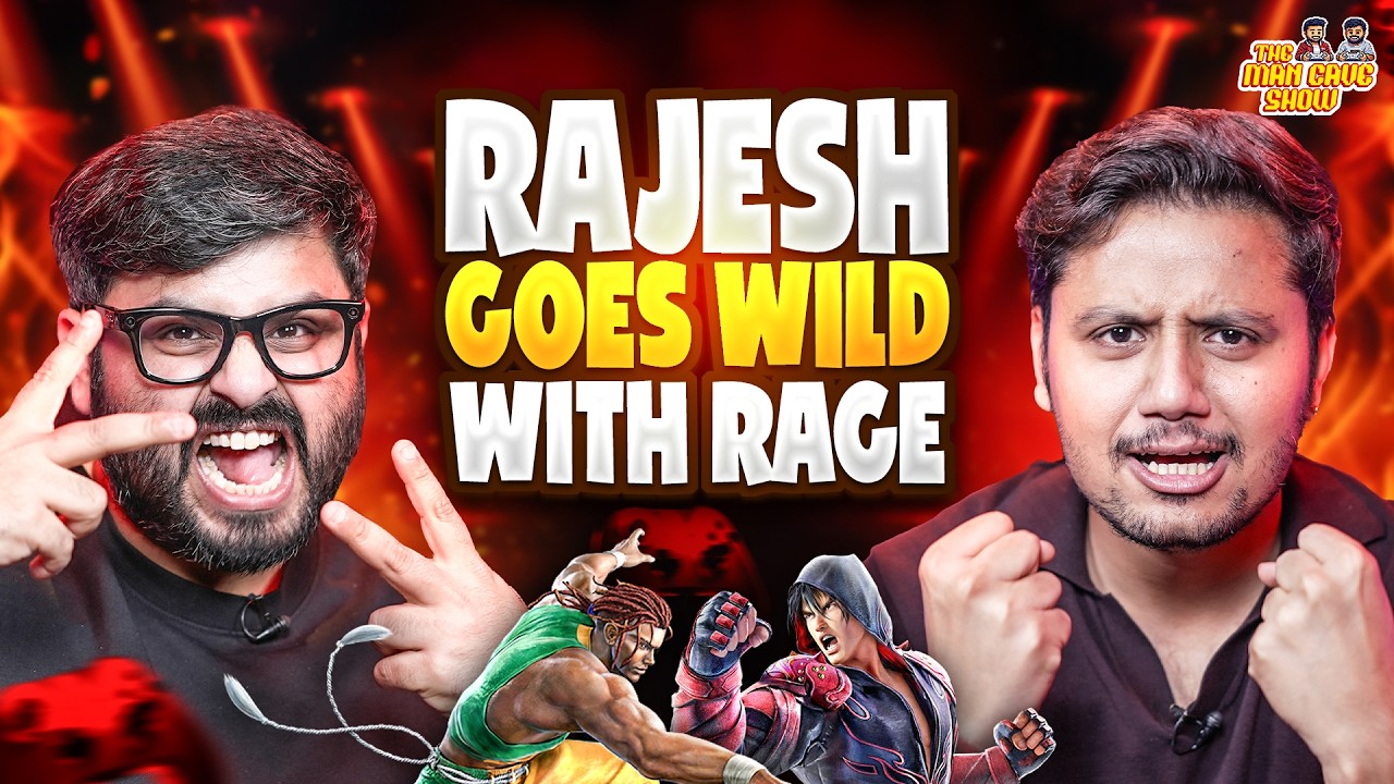 Rajesh gets TRIGGERED by Zain 🔥 | Tekken Nostalgia 👾 | The Man Cave Show | MensXP