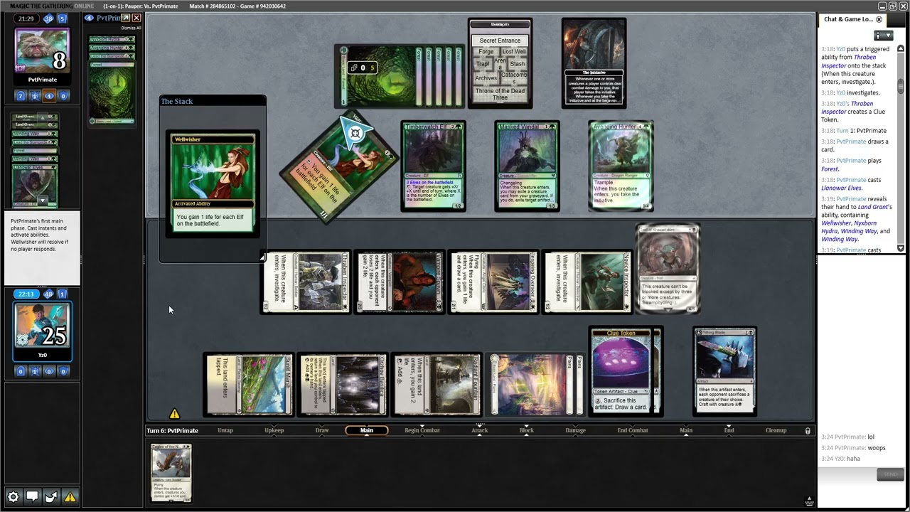 Elves VS Orzhov blink #mtg #mtgpauper