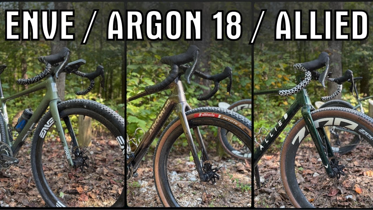 Allied Able против Enve Mog против Argon 18 Dark Matter — следующее поколение гравийных велосипедов