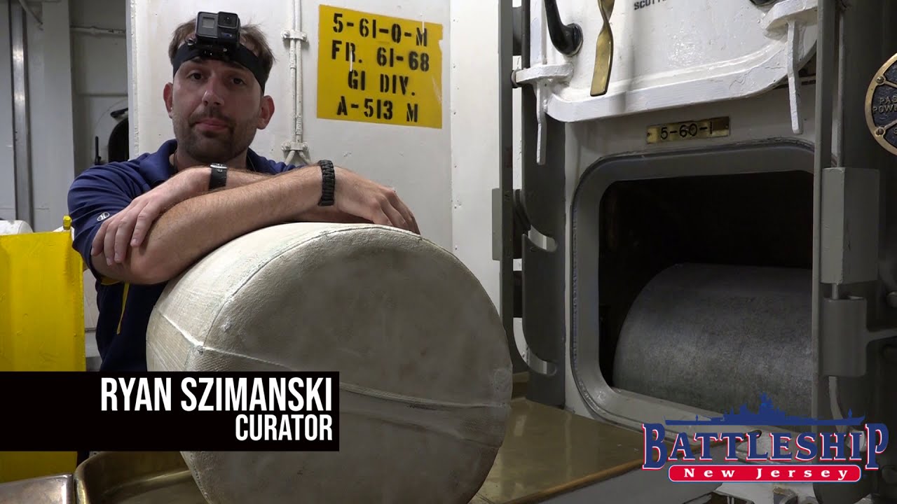 Climbing Through a Battleship’s Gun Turret