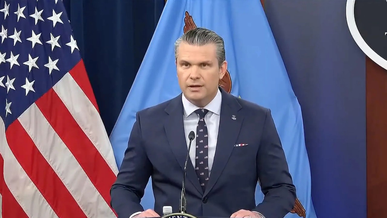 LIVE: Hegseth, Caine Hold Iran Briefing