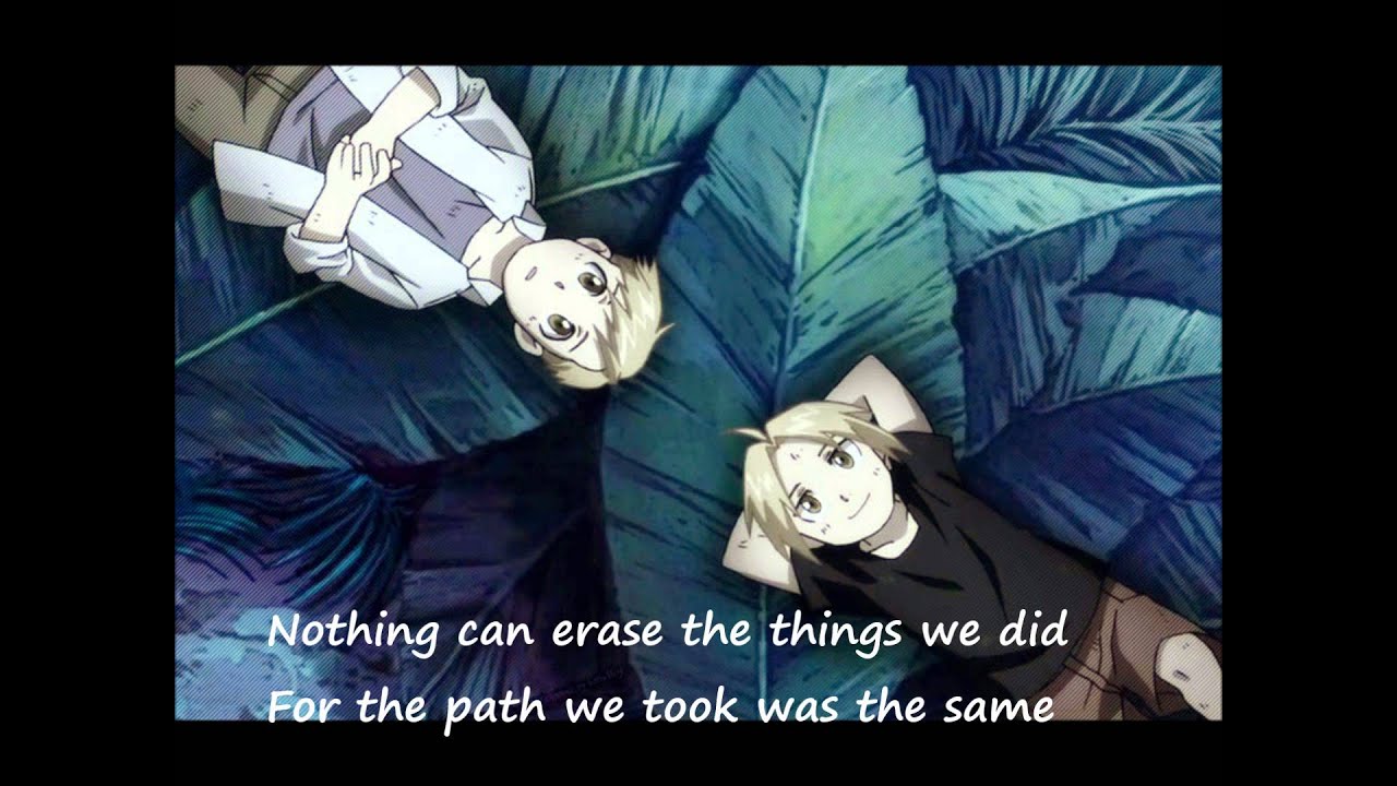 Fullmetal Alchemist - Brothers (English Version, with lyrics) - Vic Mignogna