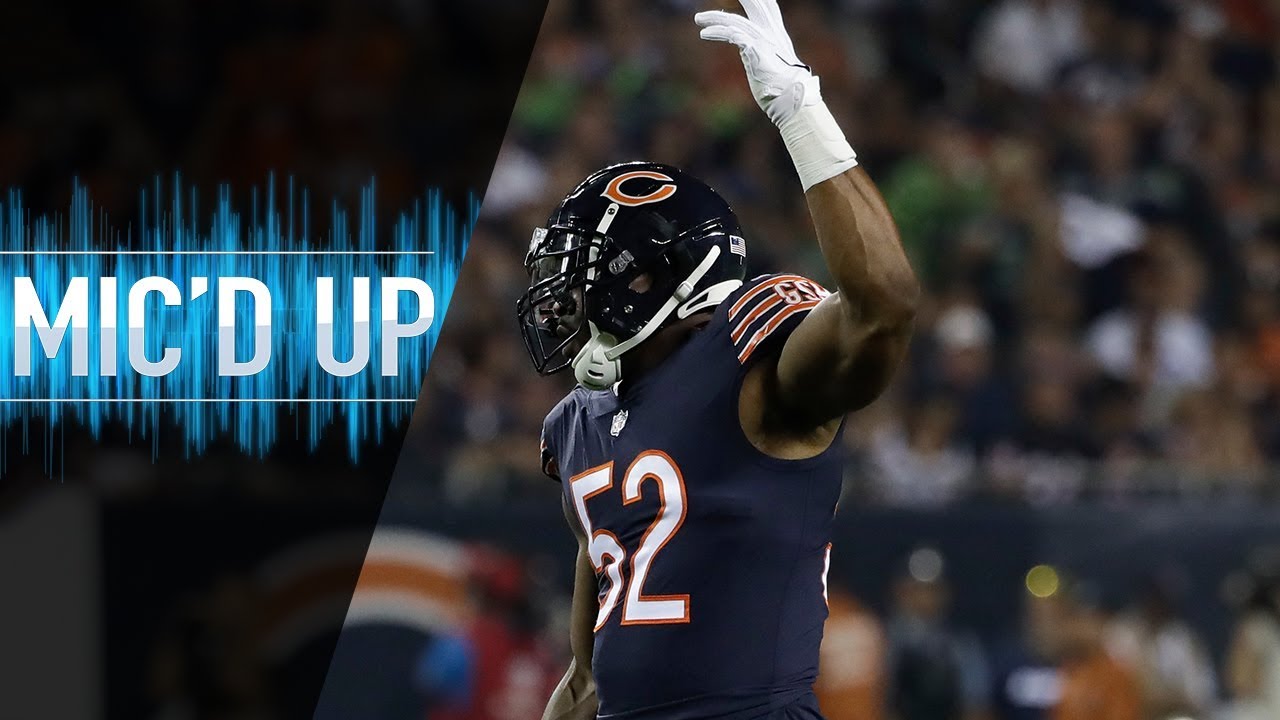 Khalil Mack Mic'd Up vs. Seahawks 
