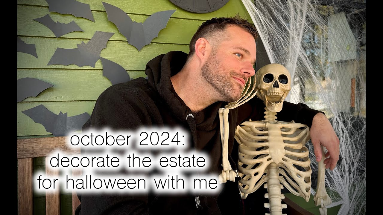 decorating my 1893 home for halloween | dark academia & gothic touches