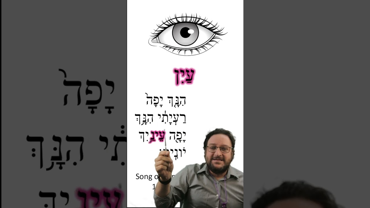 Айин (עַיִן) &mdash; библейское еврейское слово дня #КороткиеСнимки